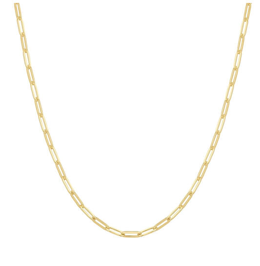  TRAILBLAZER - Schakelcolliers - Zilver / 14kt GP - 43cm